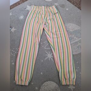 Mini Rodini Pastel Striped Sweatpants